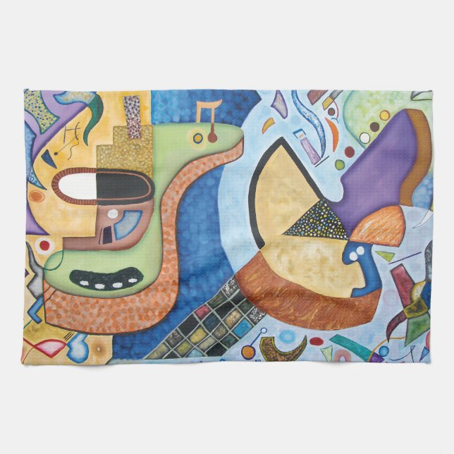 Den Sonoric kuraget Kökshandduk (Horisontell)