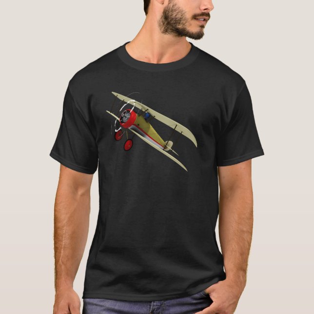 Den Sopwith kamlet och lotsar Tee Shirt (Framsida)