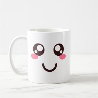 Den söta ansiktsmuggen 2 kaffemugg