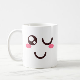 Den söta ansiktsmuggen 3 kaffemugg