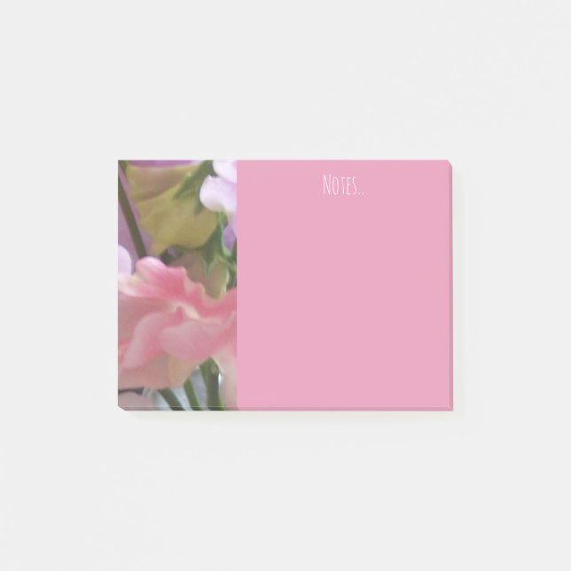 den söta ärtan noterar post-it block (Framsida)