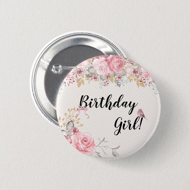 Den söta fågeln knäppas lite knapp (Framsida & baksida)