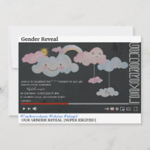 Den söta genderna av YouTube visar partiinbjudan