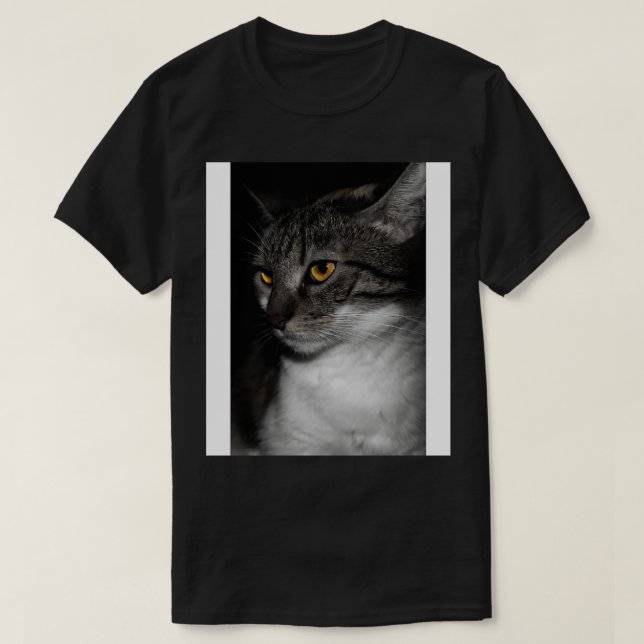 den söta katten t shirt (Design framsida)
