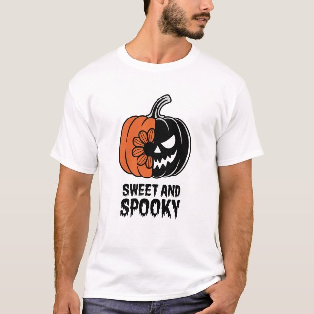 Den söta och pookiska sidan t shirt (Framsida)