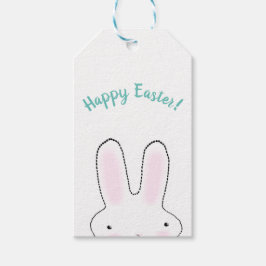 Den söta Påskharn Glad påsk Lycklig Vår lustig Presentetikett