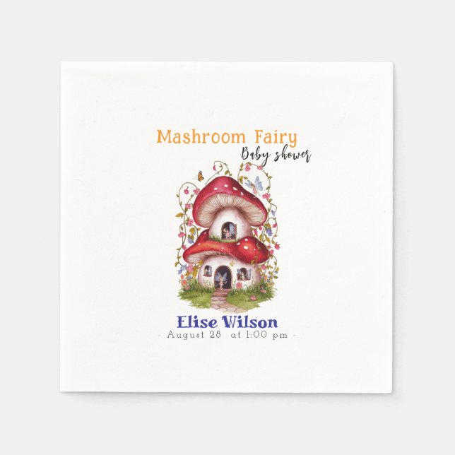 Den sötade mashrumsbölen är på väg pappersservett (Framsidan)