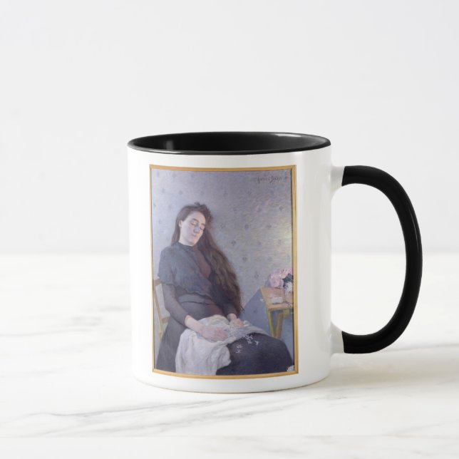 Den sova brudtärnan, 1892 mugg (Höger)