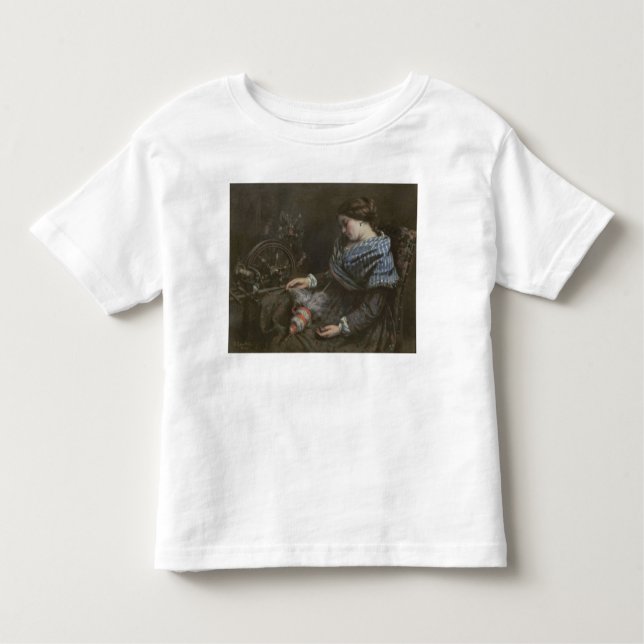Den sova embroidereren, 1853 t-shirt (Framsida)