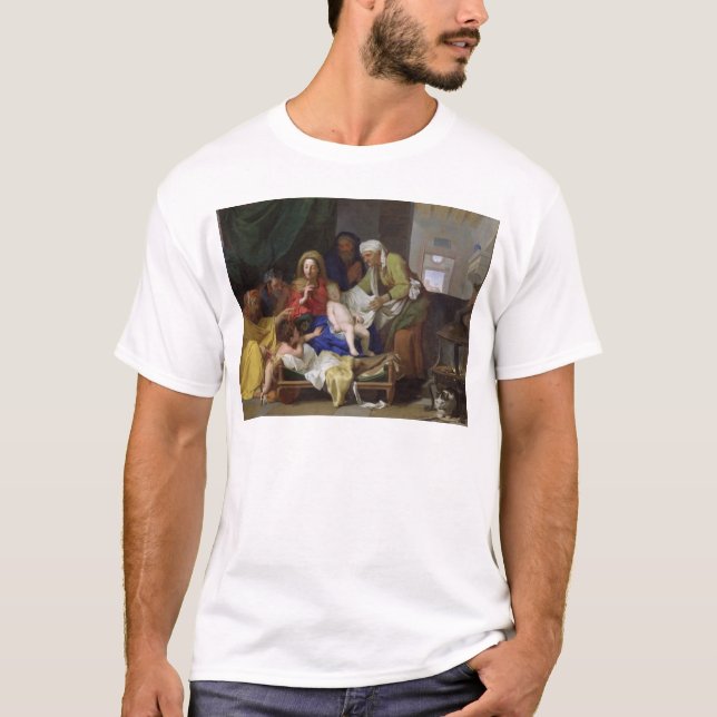 Den sova Kristus, 1655 Tee Shirt (Framsida)