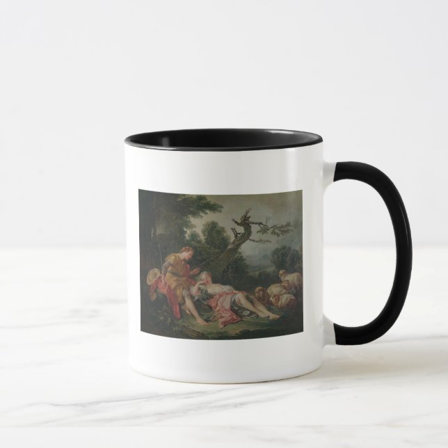 Den sova shepherdessen mugg (Höger)