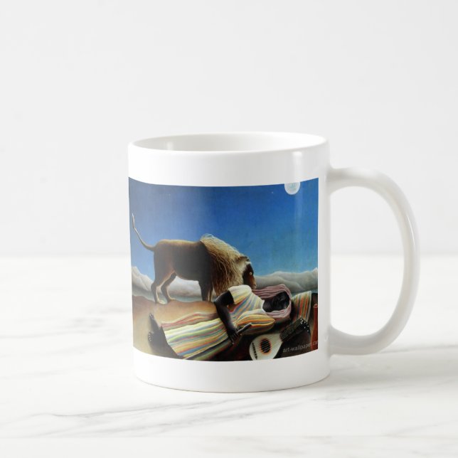 Den sova zigenaren kaffemugg (Höger)