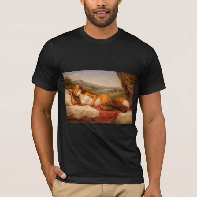 den sovande ludna venus t shirt (Framsida)