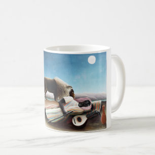Den sovande zigenaren Henri Rousseau (1897) Kaffemugg