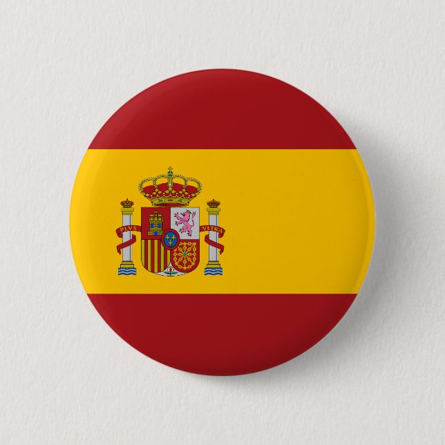 Den Spanien medborgareflagga knäppas Knapp (Framsida)