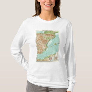 Den Spanien & Portugal östran delar upp Tee