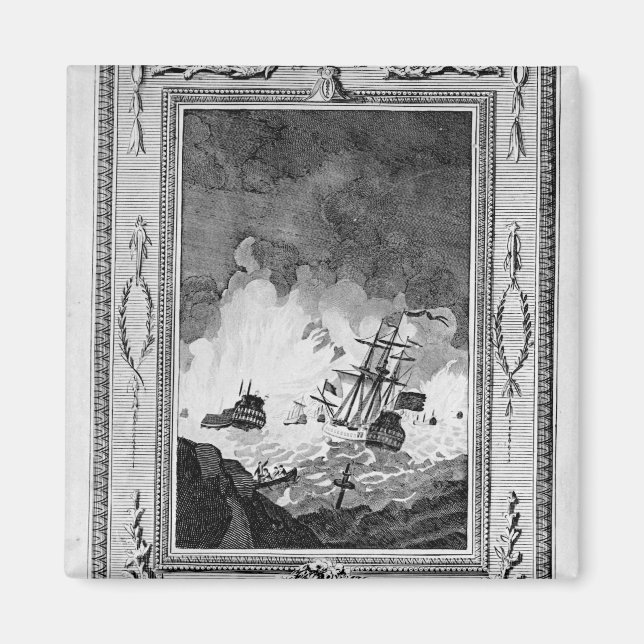 Den spanska armadans död magnet (Framsidan)