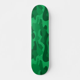 Den spanska Grönten Monocolor Camo Mini Skateboard Bräda 18,5 Cm
