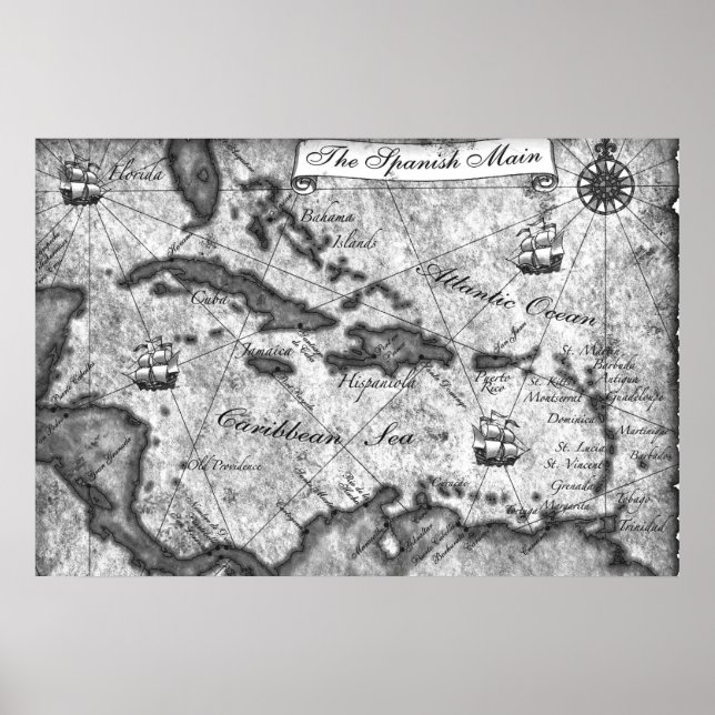 Den spanska huvudarbetsytan poster (Framsidan)