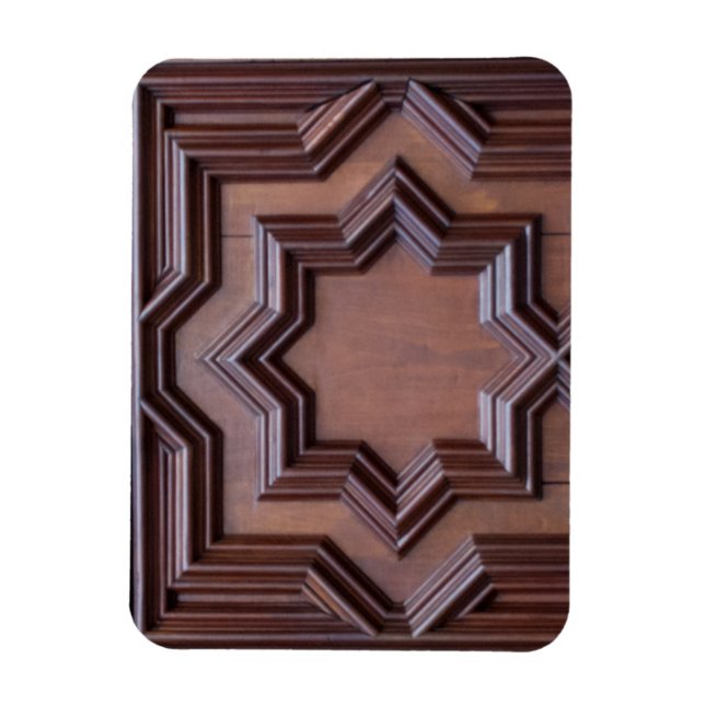 Den spanska kyrkans dörrhus Gatewayen till himlen Magnet (Vertikal)