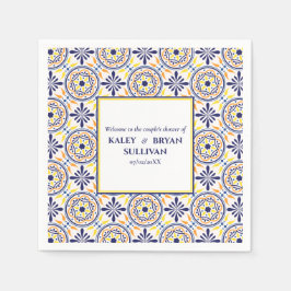 Den spanska marinens Gult: Medelhavet bröllop V1 Pappersservett