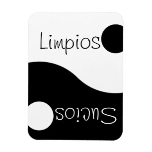Den spanska rengöringen smutsar ner magnet