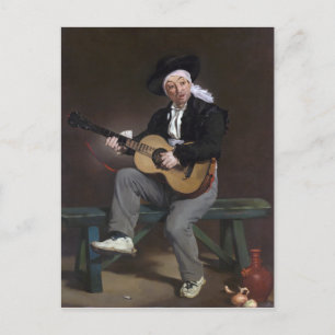 Den spanska sångaren - Édouard Manet Vykort