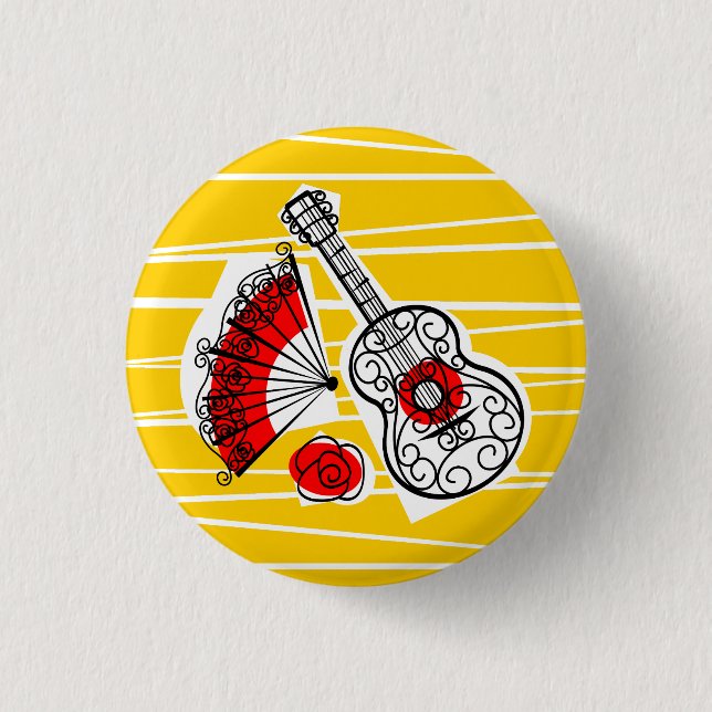 Den spanska souvenirgruppen knäppas rundan knapp (Framsida)