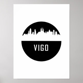 Den spanska staden Madrid efter apokalypsen Poster