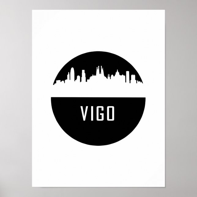 Den spanska staden Madrid efter apokalypsen  Poster (Framsidan)