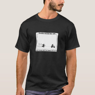 Den sparkcykel är inte för rolig… t-shirt