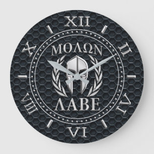 Den spartanska Molon Labe kromnågot liknande Stor Klocka