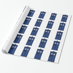 Den speciella appellPOLISEN boxas blåttgeekSciFi Presentpapper
