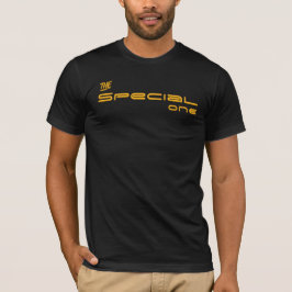 Den Speciella - fet Guld-minimalistisk T-Shirt