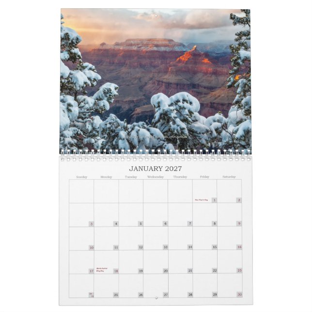 Den spektakulära kalendern för Southwest 2015 Kalender (Jan 2027)