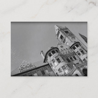 Den spökade staden turnerar visitkortar visitkort