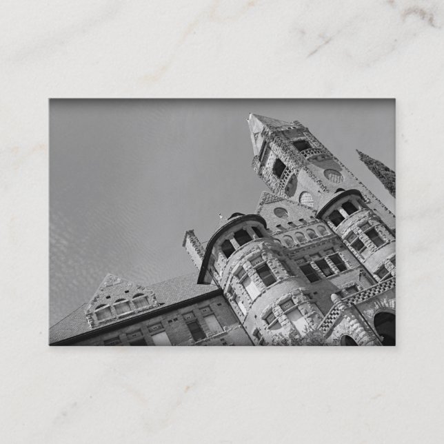 Den spökade staden turnerar visitkortar visitkort (Framsida)