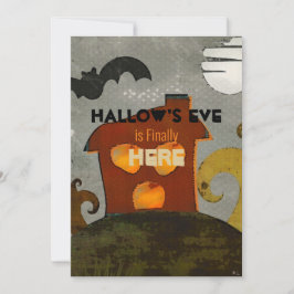 Den spöklik folkkonsten anteckningskort