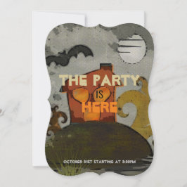 Den spöklik folkkonsten inbjudningar