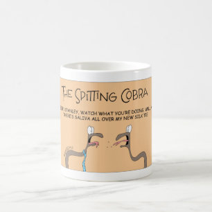 Den spottande kobra kaffemugg