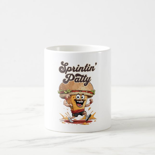 Den Springande Cheeseburgaren Kaffemugg (Center)