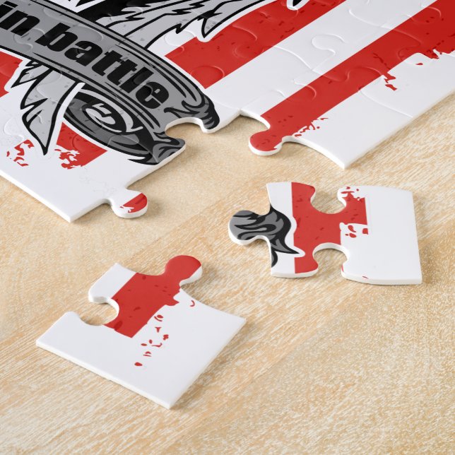 Den St Michael polisen försvarar oss i strid Pussel (Sidan)