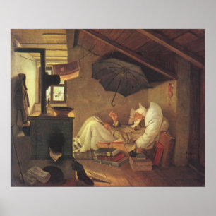 Den stackars Poet Poster