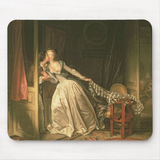 Den stal kyssen, c.1788 musmatta (Framsidan)
