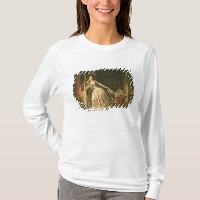 Den stal kyssen, c.1788 tee shirt (Framsida)