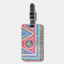 Den stam- arabiska Najd dörren reser hänger lös Bagagebricka