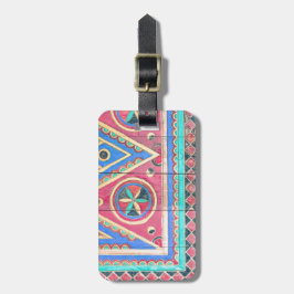 Den stam- arabiska Najd dörren reser hänger lös Bagagebricka