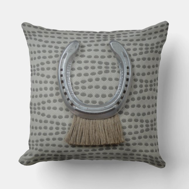 Den stam- hästen skor kudder kudde (Framsida)