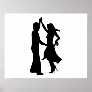 Den standarda dansen kopplar ihop poster