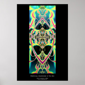 Den ständiga medvetenheten är Nyckel Poster